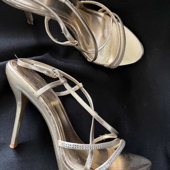 Aldo Strappy Sandals 4" heels - Picture 3 of 5